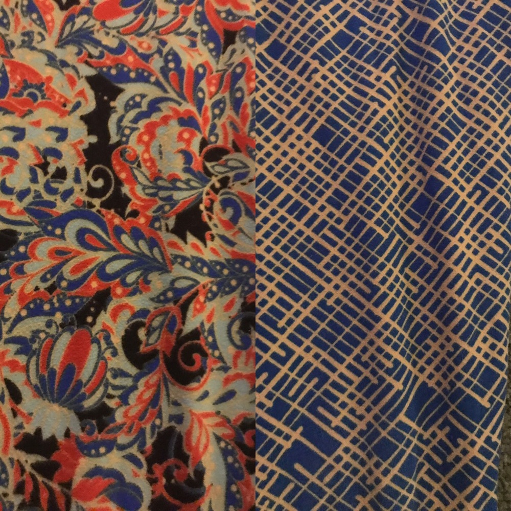 LuLaRoe Leggings 2 Pairs One Size